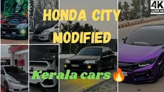 Kerala modified Honda city and civic🔥||Honda city lovers||@Flying_dead_Soul