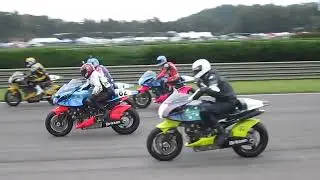 Five Britten V1000's On Track Barber Vintage Festival Britten 20th Anniversary Oct. 2015 #1