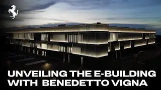 Ferrari CEO unveils futuristic e-building