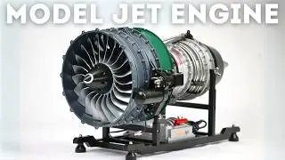 Building a 1:10 Scale Turbofan Jet Engine Model