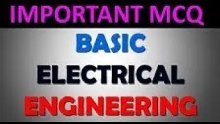Basic Electrical MCQs Solved In Hindi || Electrical Engineering