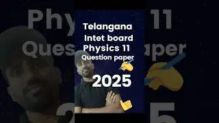 TG board physics question paper 2025#physics#kalam nitho nadavadhu.