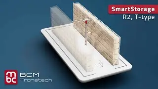 SmartStorage R2, T-type (Animation) -  Semi-automatic Storage solution for ROTARY DIES