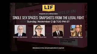 Single Sex Spaces - Snapshots From The Legal Fight