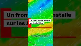 Antilles : un front froid s'installe