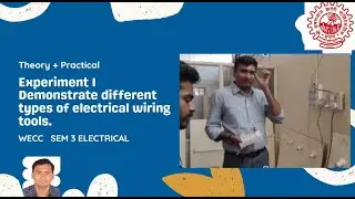 WECC Experiment 1  Different Tools Used in Wiring