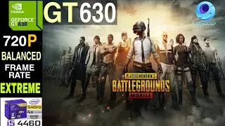 PUBG MOBILE | GT 630 2GB | i5 4460 | 16GB RAM | Benchmark