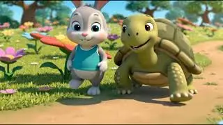 Rabbit & Turtle: The Long Journey 🐰🐢 | Small Steps Every Day | Kids Animated Story