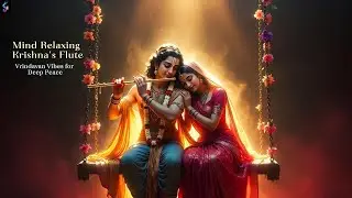 Radha Krishna Flute Music | Deep Sleep, Healing & Stress Relief | Peaceful Vrindavan Bansuri