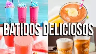 HAZ MALTEADAS/BATIDOS DELICIOSOS ❤️ POSTRES SIN HORNO FACILES Y RAPIDAS - Tutoriales Belen