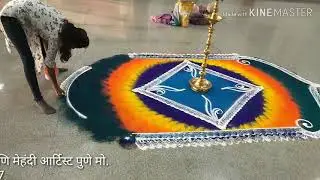 🏵आवड रांगोळीची :-  मन प्रसन्न करणारी एक छोटीशी  रांगोळी ...🏵

*सौ. राजश्री नितीन भागवत*