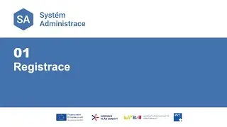 01 - Systém Administrace - Registrace