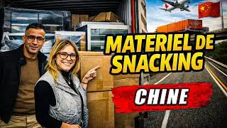Ils revendent du matériel de snacking importé de Chine (conteneur complet)