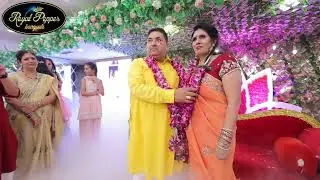 Fog & Flower Shower at Jaimala || Royal Pepper Banquet