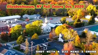 Adirondacks Fall Foilage From The Sky Oct. 2025