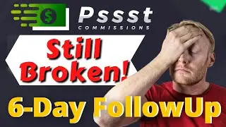 Pssst Commissions Review😡Part 2 Still Broken😡PssstCommissions by Jason Fulton Honest Review
