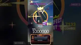 the chart was so tricky that I lost it LMAO  #djmax #djmax_respect_v #shorts #音ゲー