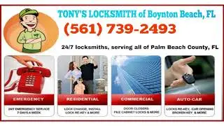 Tony's Locksmith Bay Dr : Locksmith in Boynton Beach, FL