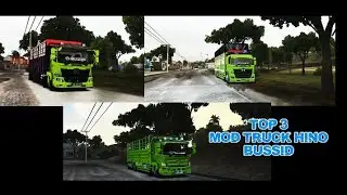 SHARE 3 MOD TRUCK HINO 500 BUSSID MBOIS PARAH CUYY😋😋