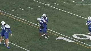 Indiana State Football: Traum Named All-MVFC Honorable Mention (12-1-25)