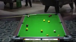 2018 European Championships U23's - Scotland v England & (Singles) Jordan Synnott v Craig Lauder