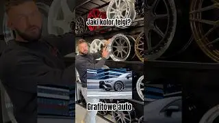 Kolor felgi do grafitowego auta ? Zobacz moje propozycje #felgi #salon #nowefelgi #toruń