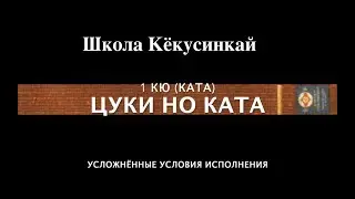 ШКОЛА КЁКУСИНКАЙ. ЦУКИ НО КАТА (1 КЮ). Усложнённые условия