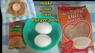 how to make your own burger patty using this@mitchdaventure