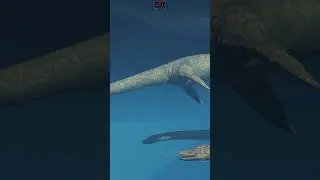Releasing a Elasmorsaurus from the hatchery  #jurassicworldevolution2 #elasmosaurus #dinosaur