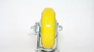 DS-40 Series Cast iron core Polyurethane swivel with brake caster wheel 320-600kg