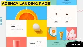 Agency Landing Page