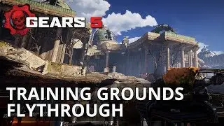 Gears 5 - Multiplayer Map: Training Grounds Flythrough (House of Sovereign - Jacinto's Remnant)
