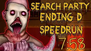 Search Party: Ending D Speedrun: 7:58 (WR)
