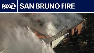 LIVE: San Bruno structure on fire | KTVU