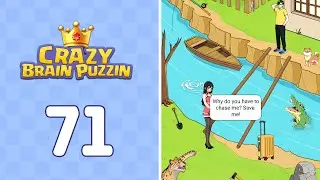 Crazy Brain Puzzle Level 71 River Crossing Crisis