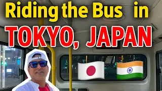 Bus ride on Tokyo Japan 🇯🇵 
