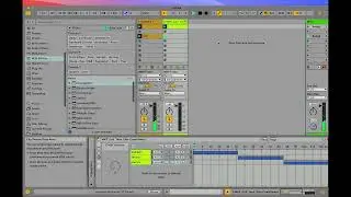 Ableton Live - dummy clips for switching instruments (Session View)
