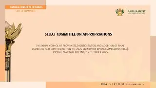 Select Committee on Appropriations, 15 December 2025