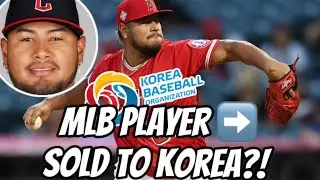 MLB pitcher Jaime Barria was…. Sold to Korea?!!! Watch for the full story 😅⚾️🏟️