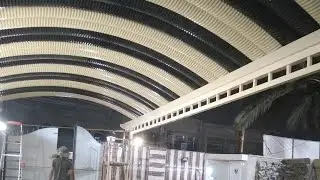 انشاء مظلة كي سبان من الطراز الراقي في منطقة الامين الثانيه الشغل اليوم غير كمل الفيديو للأخير