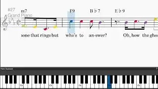 These Foolish Things (Remind Me Of You) by Holt Marvell - Easy piano tutorials with leadsheet ...