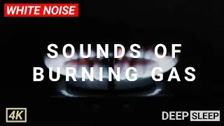 Mesmerizing Gas Stove Flames - Ambient Visuals and Soothing Sounds. ASMR 4H