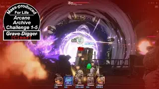 Nikke Mass-produced For Life: Arcane Archive Challenge 1-5 Grave Digger