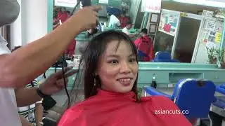 Vid 1002 – Thea Medium to Short Buzz Cut
