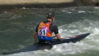 Finn Anderson, New Zealand - Men's Canoe Heats / 2025 ICF Canoe Slalom World Championships Sydney