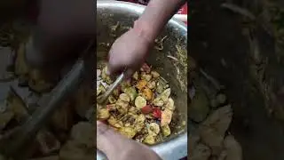 Baghpat ki Mashoor Fruit Chaat, Rs. 30/- Only | Street Food India #streetfood #shorts