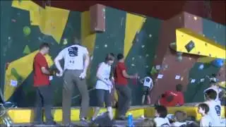 jack ramsden at the british bouldering championships 2012