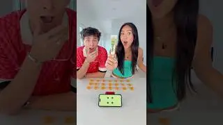 WASABI DICE CHALLENGE! CADEL VS MIA 😳🎲🥵 #shorts #funny #challenge