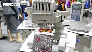 HALO-100 (240*320MM)  FORTEVER brand Halo-100 embroidery machine