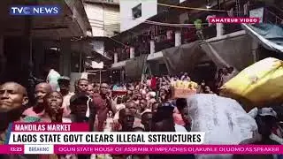 Lagos State Govt Clears Shanties, Illegal Shops After Mandilas Market Fire